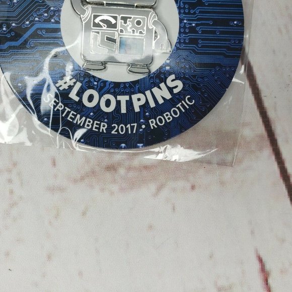 Loot Crate September 2017 Robotic Pin #LootPins - Picture 10 of 10